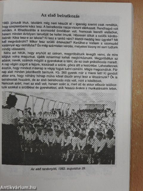 10 éves az iskolánk