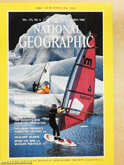 National Geographic March 1988