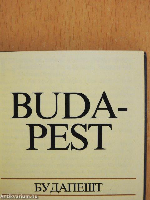 Budapest (minikönyv)