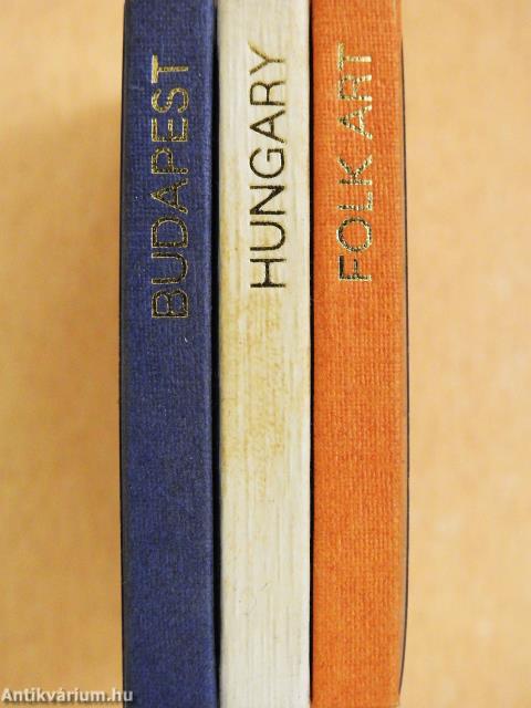 Budapest/Magyarország/Népművészet (minikönyv) (számozott)