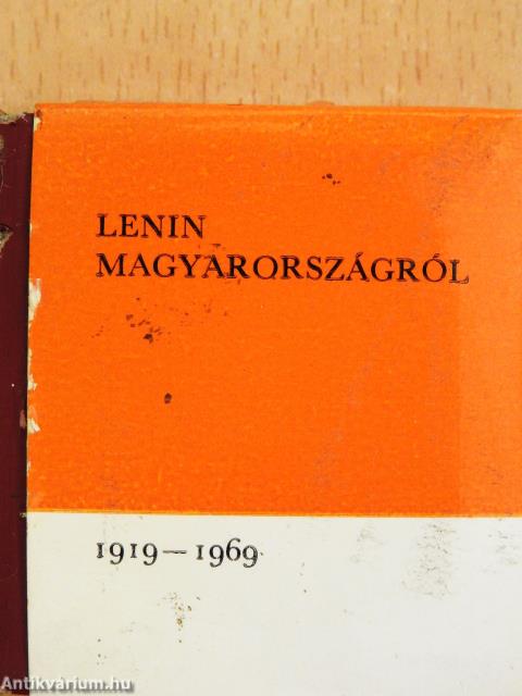 Lenin Magyarországról (minikönyv)