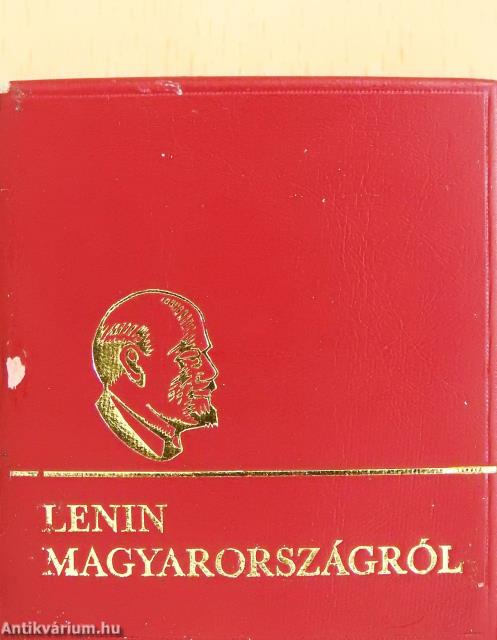 Lenin Magyarországról (minikönyv)