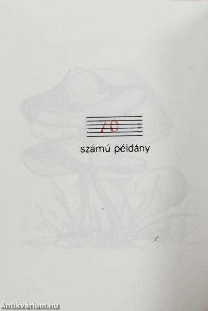 Gombagyűjtők szakácskönyve I-II. (minikönyv) (számozott)