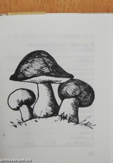 Gombagyűjtők szakácskönyve I-II. (minikönyv) (számozott)