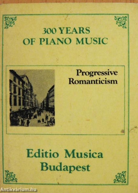 300 years of piano music (minikönyv)