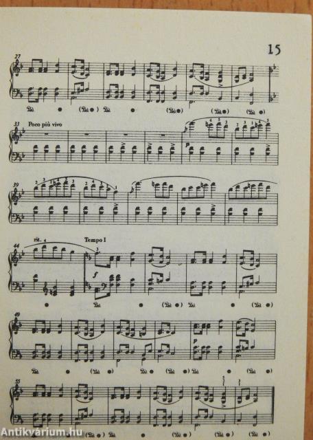 300 years of piano music (minikönyv)