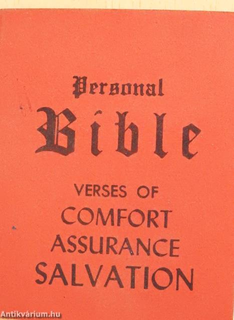 Personal Bible (minikönyv)