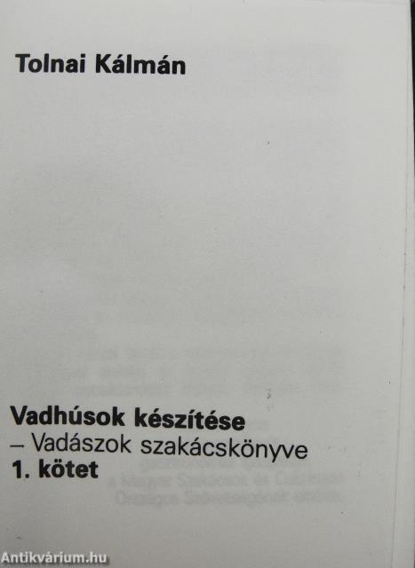 Vadhúsok készítése 1-3. (minikönyv)
