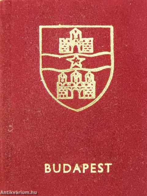 Budapest (minikönyv)