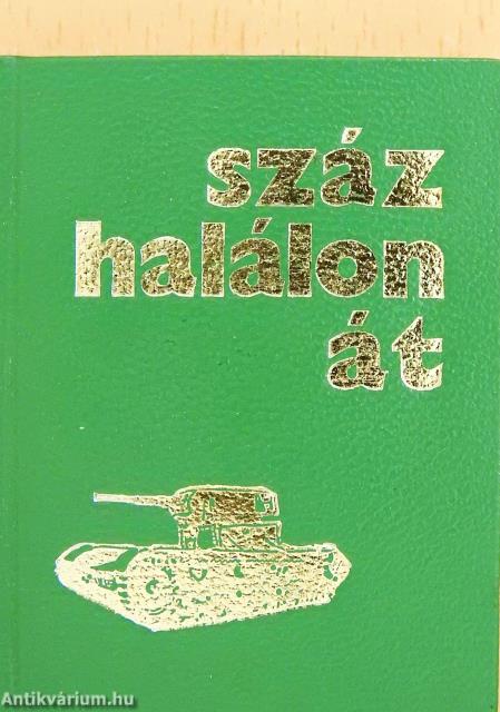 Száz halálon át (minikönyv) (számozott)