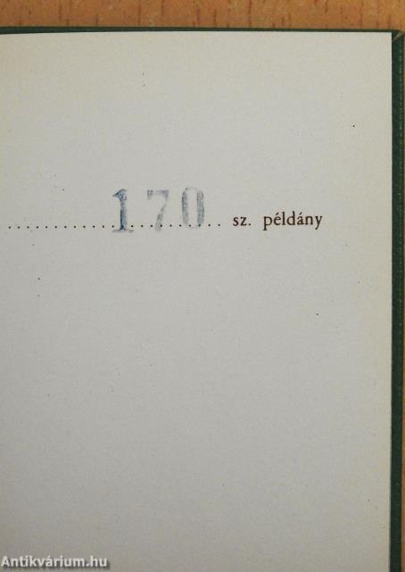 Száz halálon át (minikönyv) (számozott)