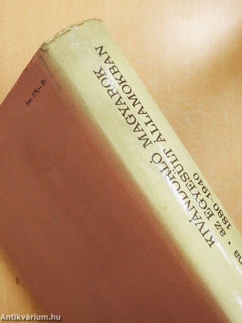 Kivándorló magyarok az Egyesült Államokban 1880-1940