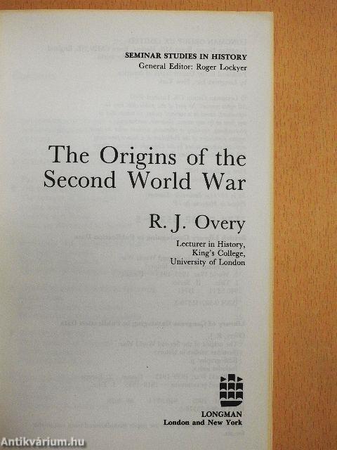 The Origins of the Second World War