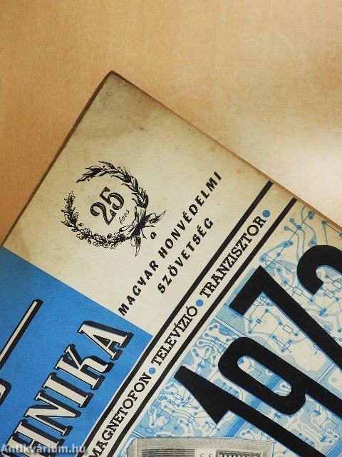 Rádiótechnika 1973. (nem teljes évfolyam)