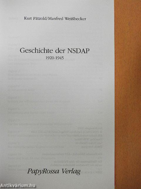 Geschichte der NSDAP