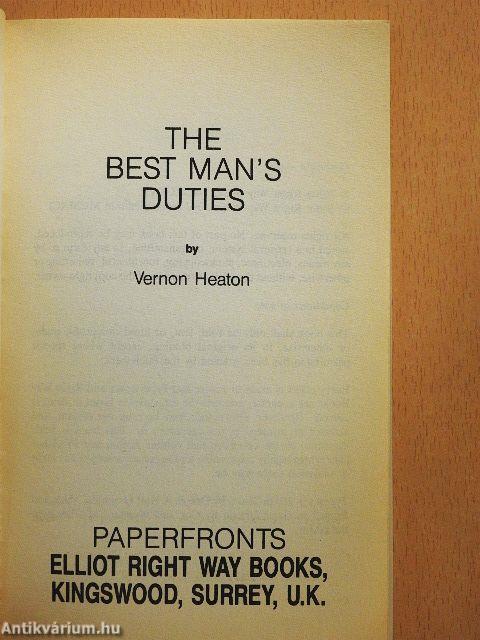 The Best Man's Duties