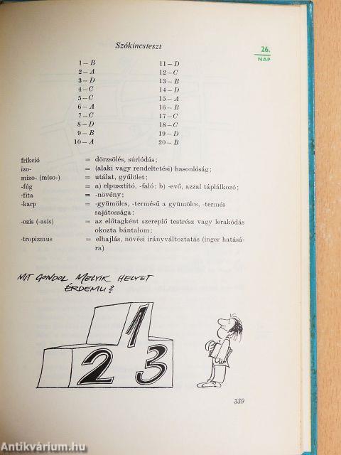 A gyorsolvasás programozott tankönyve