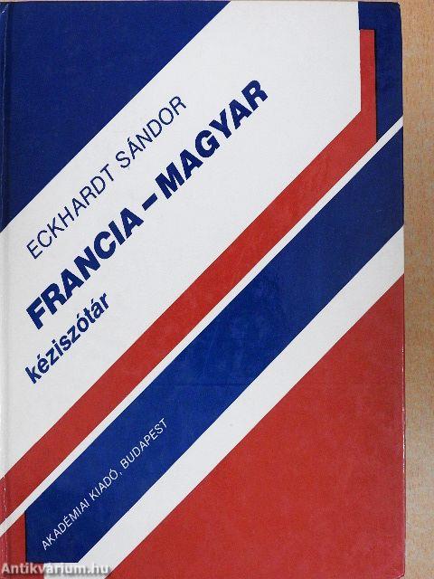 Francia-magyar kéziszótár