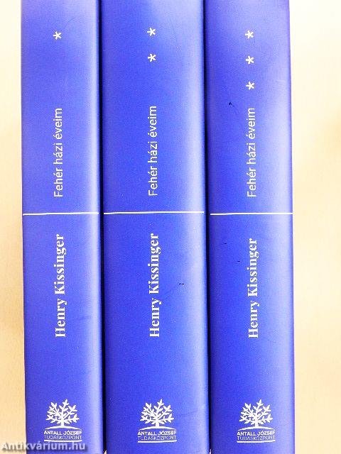 Fehér házi éveim I-III. 