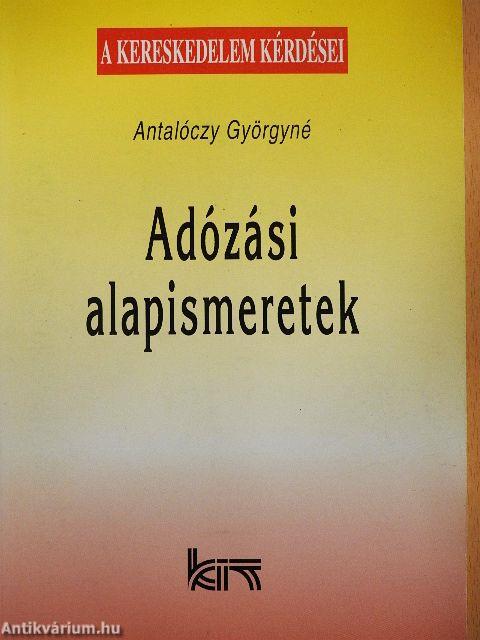 Adózási alapismeretek