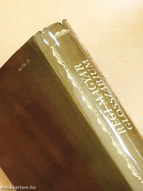 Régi magyar glosszárium