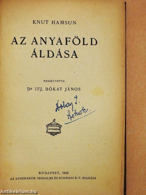 Az anyaföld áldása