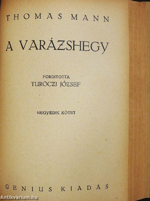 A varázshegy I-IV.