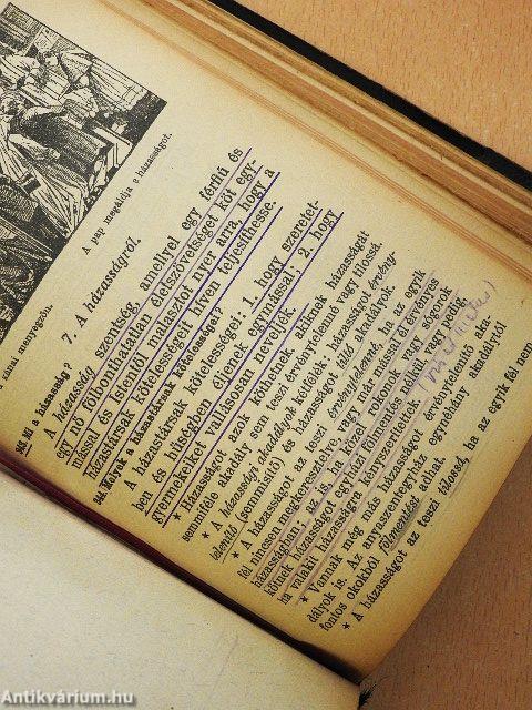 Elemi iskolai hittankönyv/Kis Biblia az elemi népiskolák 3-6. osztályának római kath. tanulók részére/Katholikus szertartástan népiskolák számára