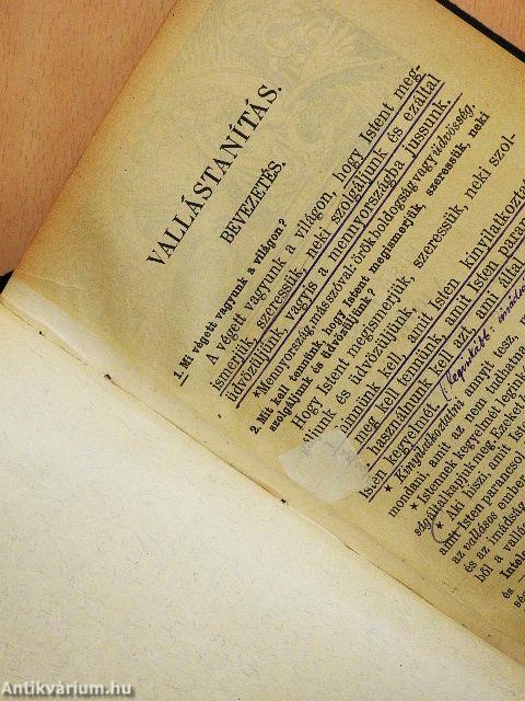 Elemi iskolai hittankönyv/Kis Biblia az elemi népiskolák 3-6. osztályának római kath. tanulók részére/Katholikus szertartástan népiskolák számára