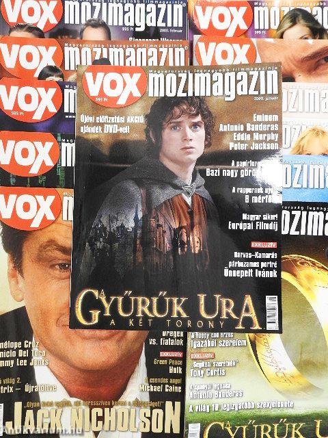 VOX Mozimagazin 2003. január-december