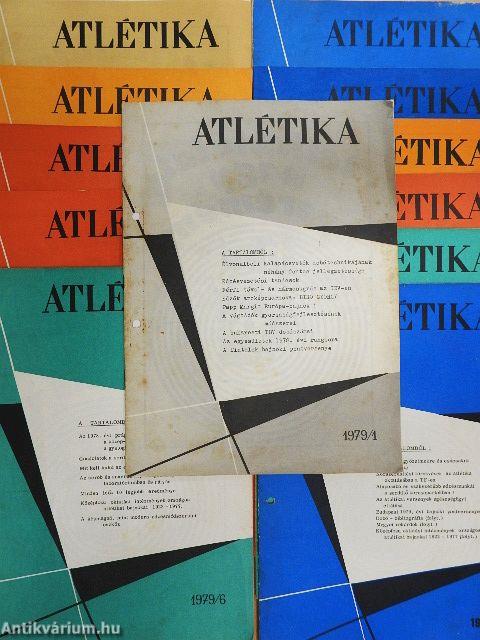 Atlétika 1979. január-december
