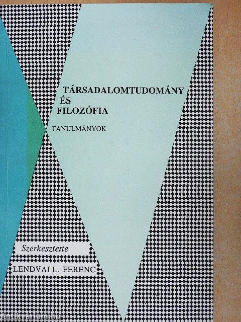 Társadalomtudomány és filozófia