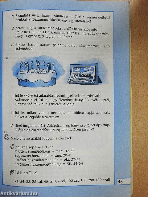 Anyanyelvi gondolkodó - Munkáltató tankönyv negyedikeseknek