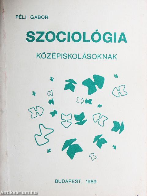Szociológia középiskolásoknak