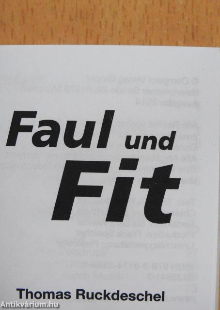 Faul und Fit (minikönyv)