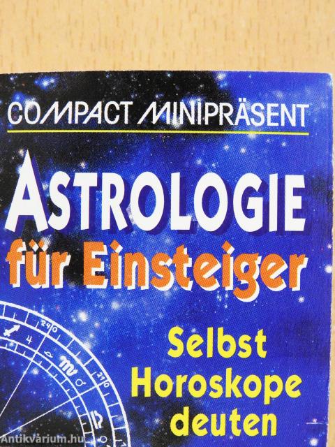 Astrologie für Einsteiger (minikönyv)