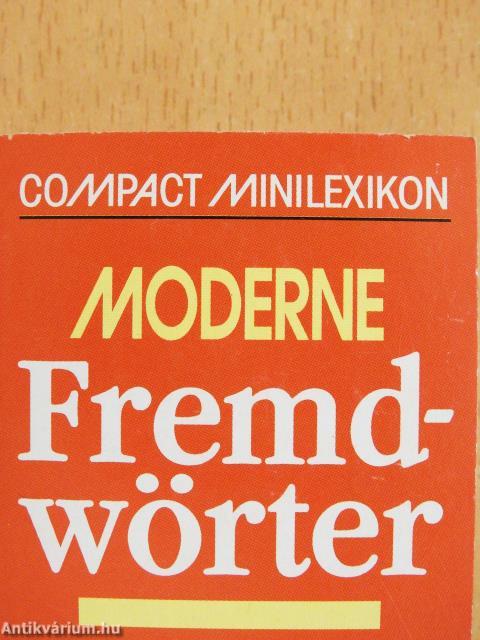 Moderne Fremdwörter (minikönyv)