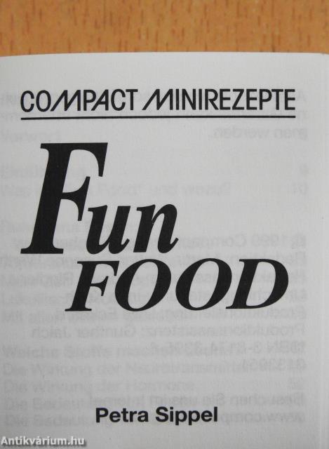 Fun Food (minikönyv)