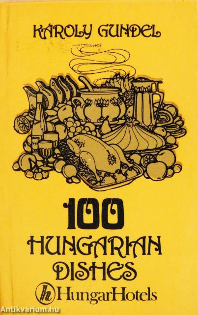 100 hungarian dishes (minikönyv)