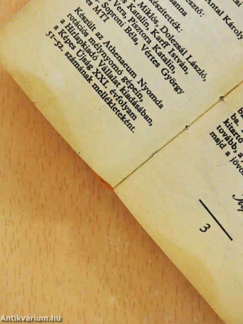 Kis Képes Krónika (minikönyv)