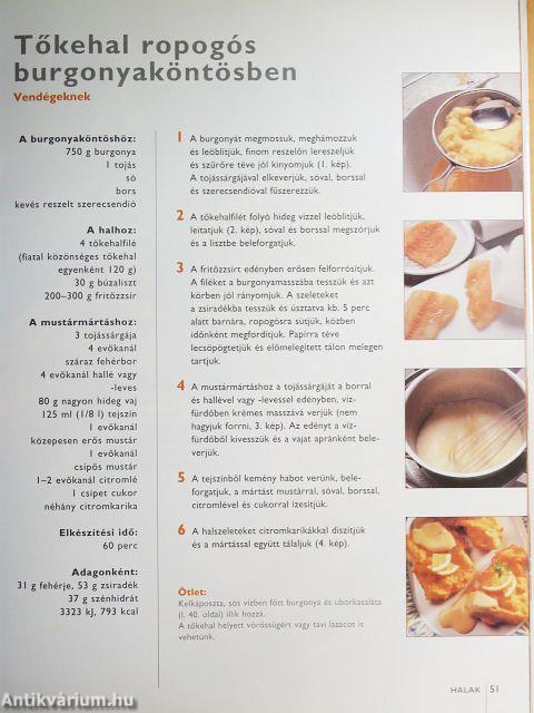 Szakácskönyv kezdőknek