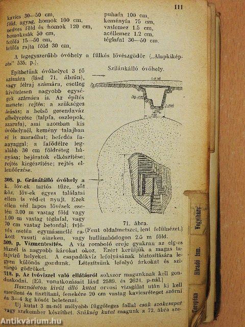 Katonai zseb-lexikon 1939. (rossz állapotú)
