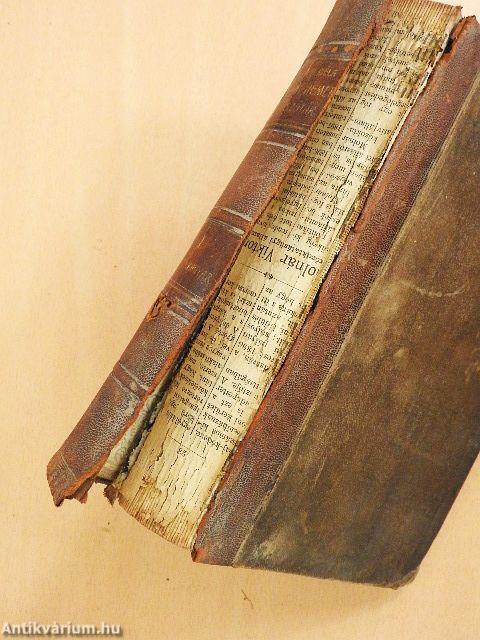 Magyar és német kézi szótár I. (rossz állapotú)