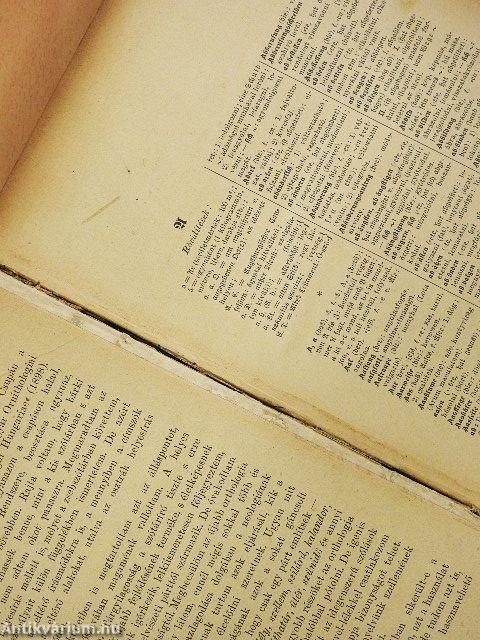 Magyar és német kézi szótár I. (rossz állapotú)