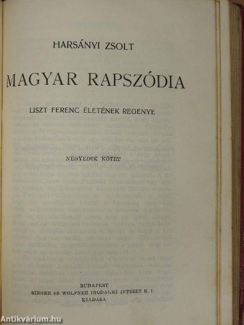 Magyar rapszódia I-IV. (rossz állapotú)