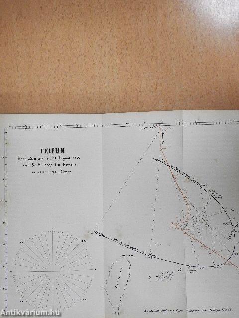 Reise der Österreichischen Fregatte Novara um die Erde I-II. (gótbetűs)