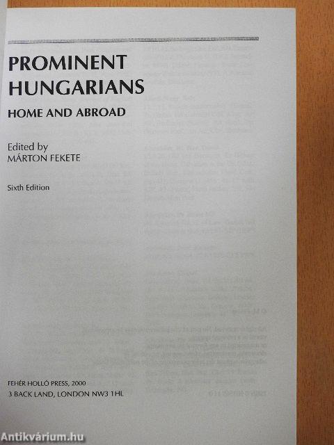 Prominent Hungarians