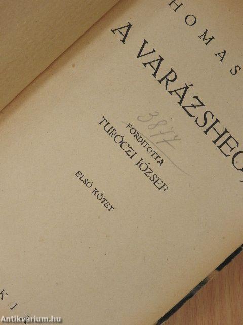 A varázshegy I-IV.