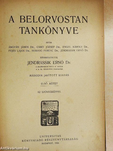 A belorvostan tankönyve I-II.