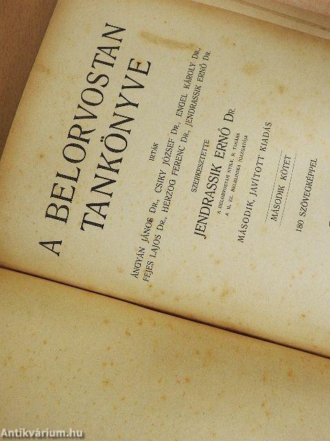 A belorvostan tankönyve I-II.